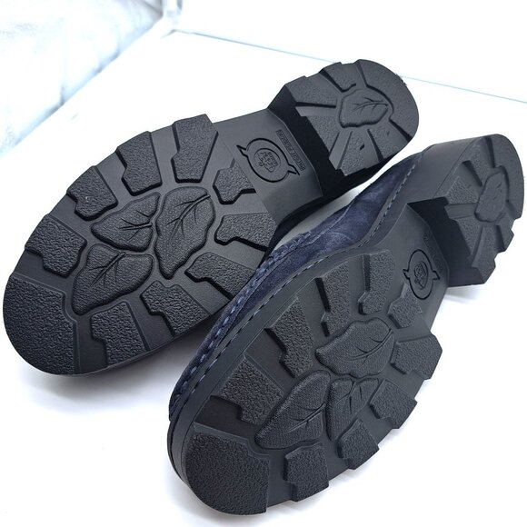 Born Women's Capri Tassel Platform Loafer Navy Suede - Size 10 - Picture 5 of 13